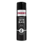 Simoniz Spray Paint Satin Black 500ml | SIMP16D