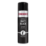 Simoniz Spray Paint Matt Black 500ml | SIMP17D