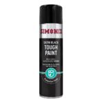 Simoniz Tough Paint Satin Black 500ml | SIMVHT51D